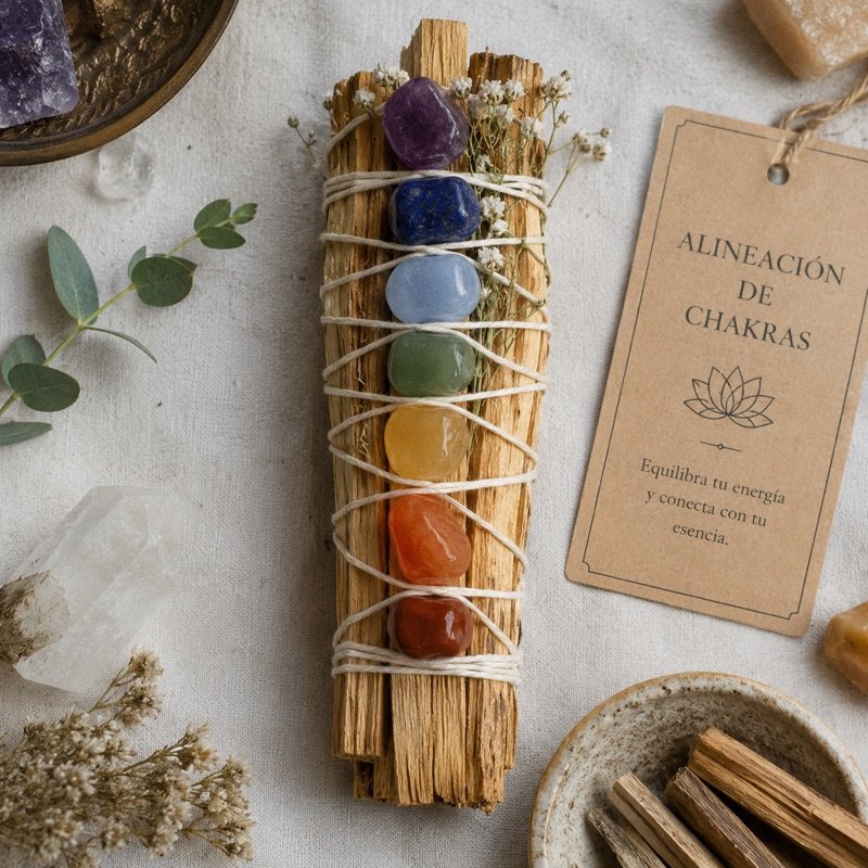 Salvia blanca para alineación de 7 chakras